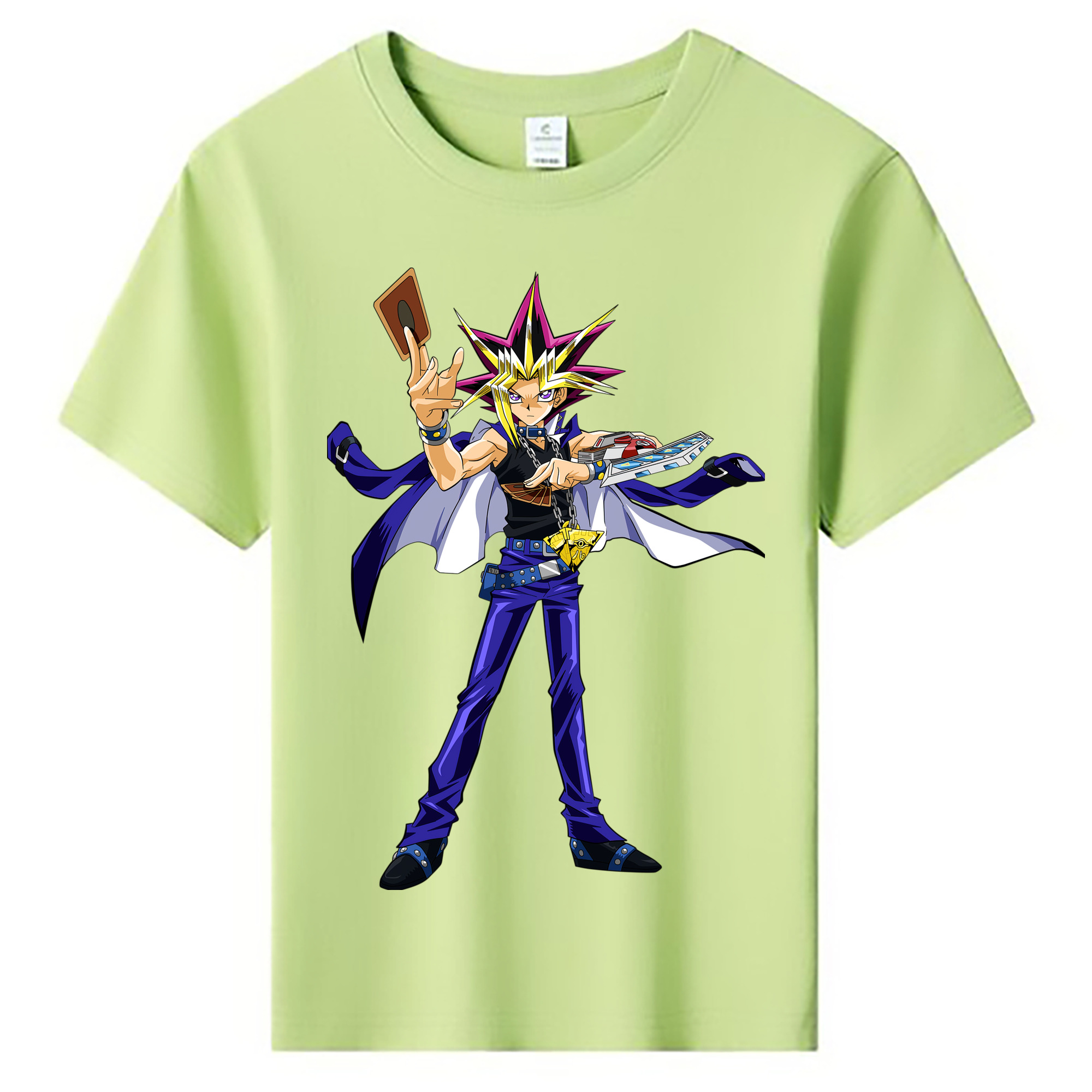 （画像用） 遊☆戯☆王 Yu-Gi-Oh! 綿100％キッズTシャツ（フロントプリント）
